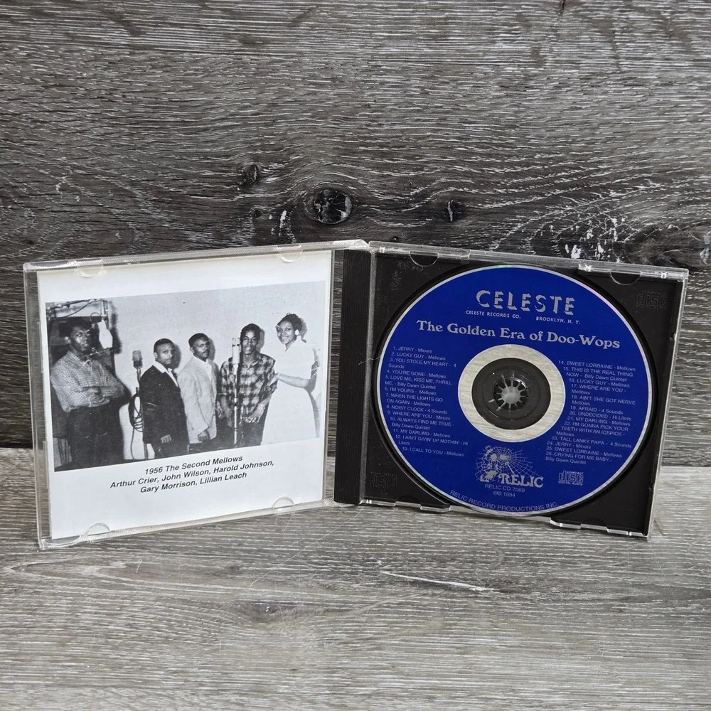 The Golden Era of Doo Wops CD Various Artists 1994 Celeste Records R&B Soul - Picture 3 of 3